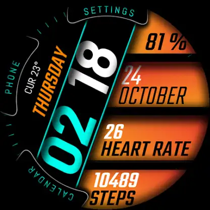Watch Face H1 screenshot 8