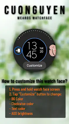 Watch face CNW0009 screenshot 3