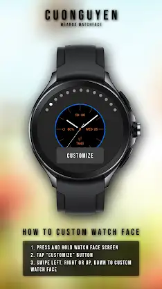 Watch face Vintage CNW0011 screenshot 4