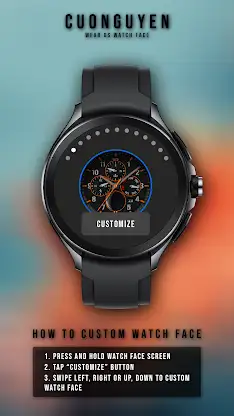 Watch face CNW0014 screenshot 4
