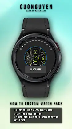 Watch face CNW0023 screenshot 3