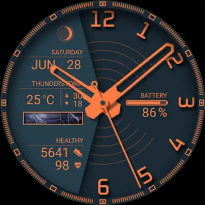 Watch face CNW0025 screenshot 7