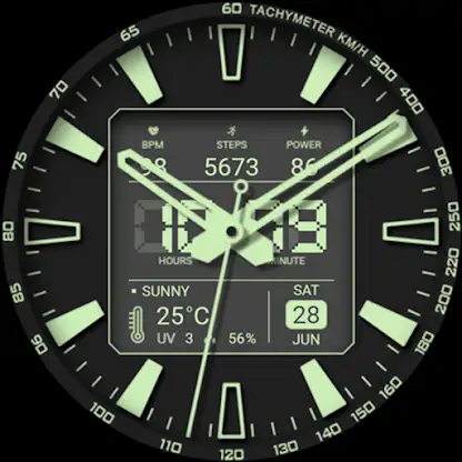 Watch face CNW0026 screenshot 5