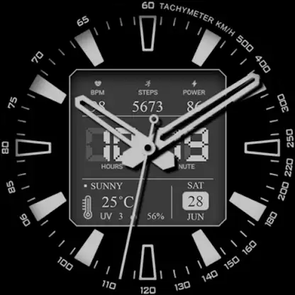 Watch face CNW0026 screenshot 6