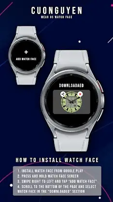 Watch face CNW0026 screenshot 4