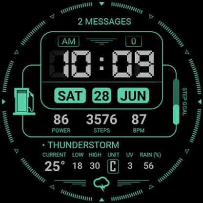 Watch face CNW0027 screenshot 6
