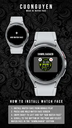 Watch face CNW0027 screenshot 4