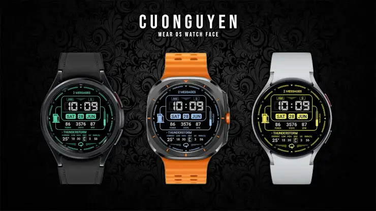 Watch face CNW0027 screenshot 1