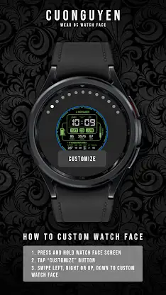 Watch face CNW0027 screenshot 3