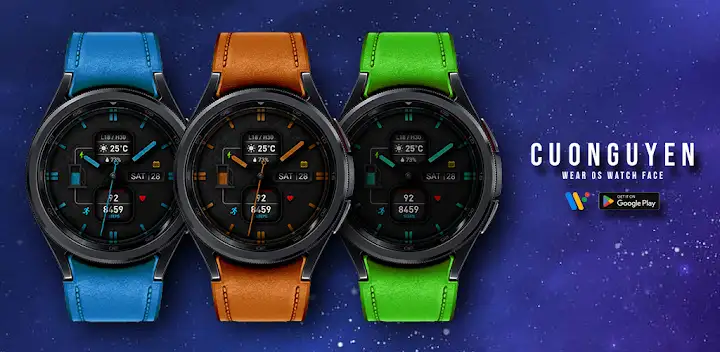 Watch face CNW0030 — Android app banner
