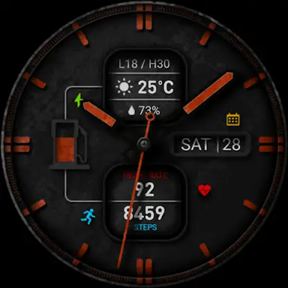 Watch face CNW0030 screenshot 7