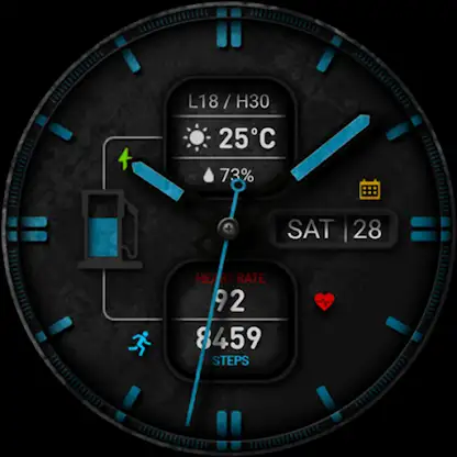 Watch face CNW0030 screenshot 6