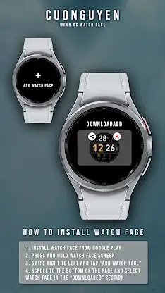 Watch face CNW0031 screenshot 4