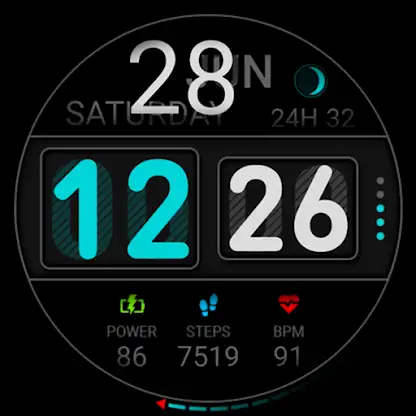 Watch face CNW0031 screenshot 7