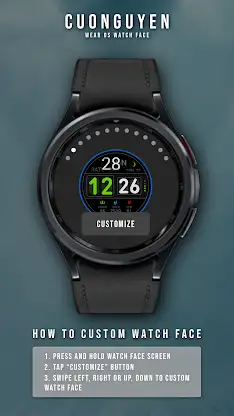 Watch face CNW0031 screenshot 3
