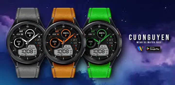 Watch face CNW-33 — Android app banner