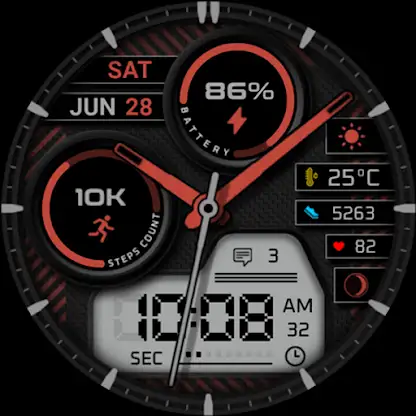 Watch face CNW-33 screenshot 6