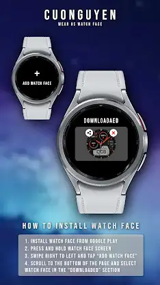 Watch face CNW-33 screenshot 4