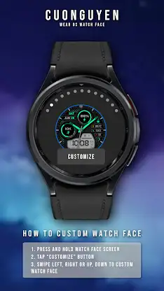 Watch face CNW-33 screenshot 3