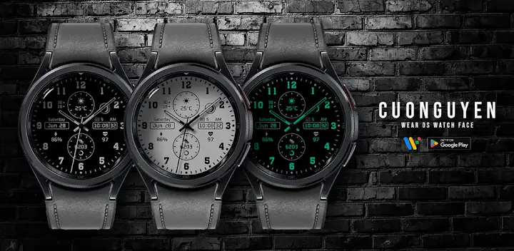 Watch face CNW-34 — Android app banner