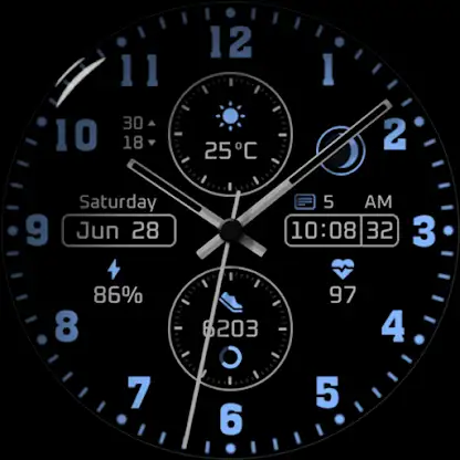 Watch face CNW-34 screenshot 7