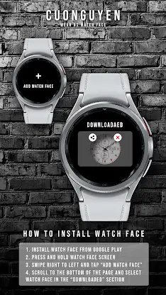Watch face CNW-34 screenshot 4