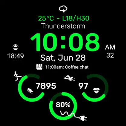 Watch face CNW-36 screenshot 5