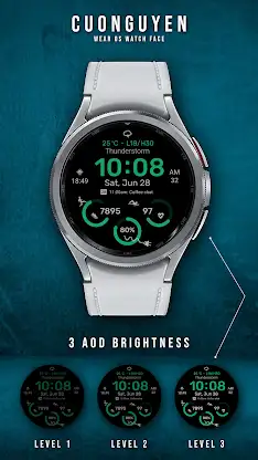 Watch face CNW-36 screenshot 2