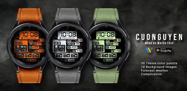 Watch face CNW-39 — Android app banner