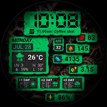 Watch face CNW-39 screenshot 7