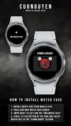 Watch face CNW-39 screenshot 4