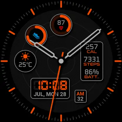 Watch face CNW-40 screenshot 8