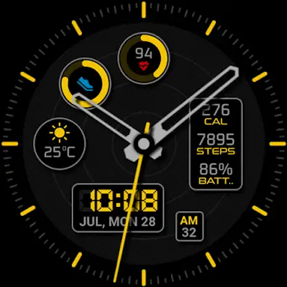 Watch face CNW-40 screenshot 6