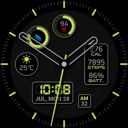 Watch face CNW-40 screenshot 7