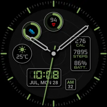 Watch face CNW-40 screenshot 5