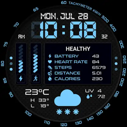 Watch face CNW-42 screenshot 5
