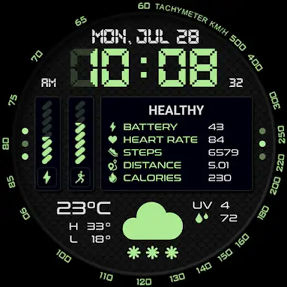 Watch face CNW-42 screenshot 7