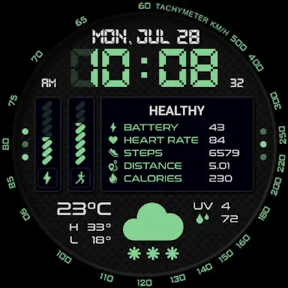 Watch face CNW-42 screenshot 6