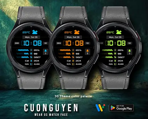 Watch face CNW-44 screenshot 1