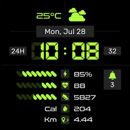 Watch face CNW-44 screenshot 5