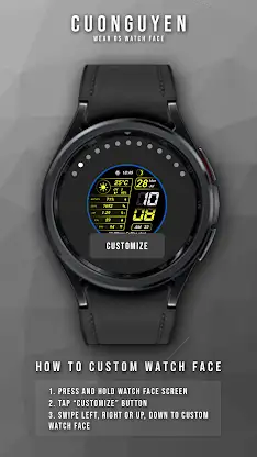 Watch face CNW-45 screenshot 3