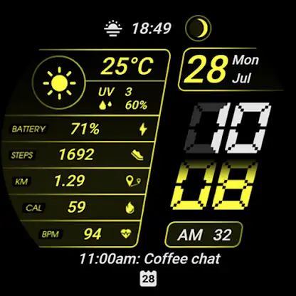 Watch face CNW-45 screenshot 7
