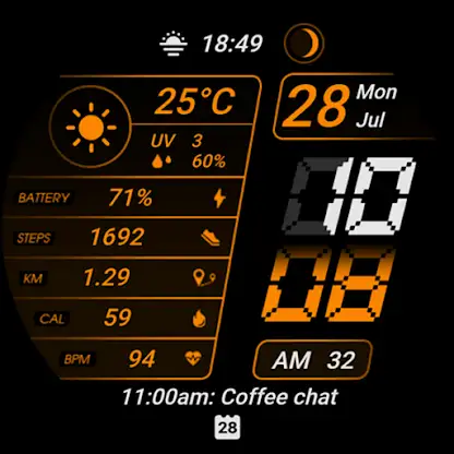 Watch face CNW-45 screenshot 6