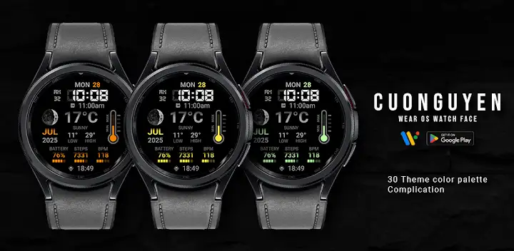 Watch face CNW-50 — Android app banner