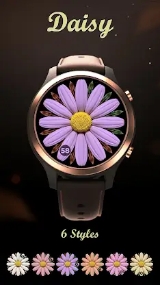 Watch Face Daisy for Wear OS screenshot 4