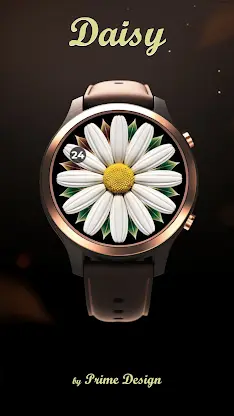 Watch Face Daisy for Wear OS screenshot 1
