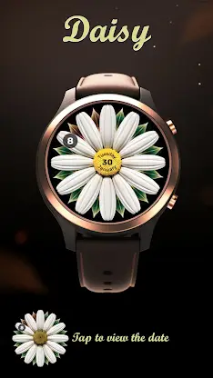 Watch Face Daisy for Wear OS screenshot 5