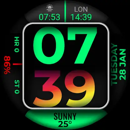 Watch Face FR2 screenshot 4