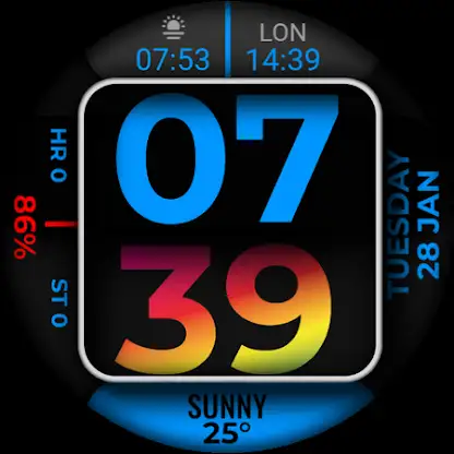 Watch Face FR2 screenshot 6