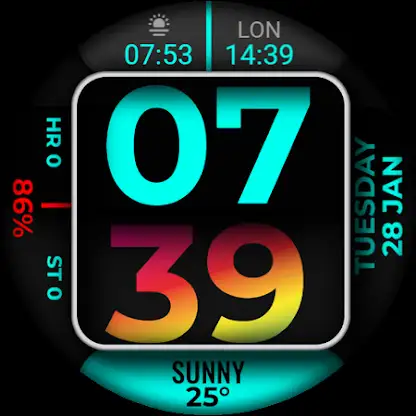 Watch Face FR2 screenshot 3